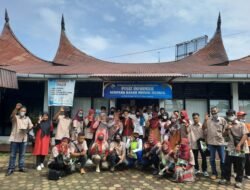 Pemandu Wisata Geopark Nasional Ranah Minang Silokek Kabupaten Sijunjung Pandu Calon Pemandu Geopark Kabupaten Tanah Datar Ke Objek Yang Ada di Silokek