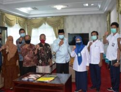 Aset Senilai Rp. 11,5 Miliar Diserahkan Kementerian PUPR Kepada Tanah Datar Diterima Lansung Pjs Bupati Erman Rahman