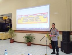 Gelar Konferensi pers Akhir Tahun, Polres Paparkan Kinerja Tahun 2020