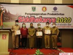 Tanah Datar Raih Penghargaan Siddhakarya Tingkat Provinsi Sumatera Barat  di Akhir Tahun 2020