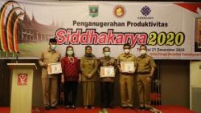 Tanah Datar Raih Penghargaan Siddhakarya Tingkat Provinsi Sumatera Barat  di Akhir Tahun 2020