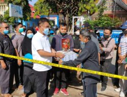 Bantuan Randang Siap Saji Dari Pemko Kepada Yayasan Cahaya Islam Yang Alami Musibah Kebakaran