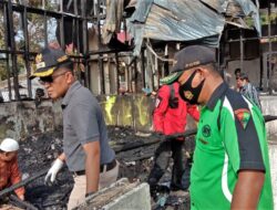 Wawako Erwin Pimpin Goro penanganan bekas kebakaran Asrama Putri Pompes Cahaya Islam