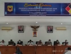Pemerintah Kabupaten Tanah Datar Sosialisasikan Vaksinasi Anti Bodi Covid-19 ke OPD