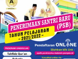 KAUMAN Buka Penerimaan Santri Baru Tahun Pelajaran 2021/2022 Gelombang Kedua