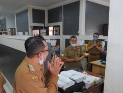 Bupati Tanah Datar Silaturahmi Idul Fitri 1442 H ke OPD Lingkungan Kantor
