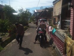 Tim Satgas Covid-19 Nagari Salimpaung Lakukan Tracing di Lingkungan Terkena Positif Covid-19