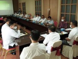 Wabup Tanah Datar Menghadiri Rapat Fasilitasi Penegasan Tapal Batas di Gubernuran