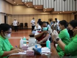 BP Batam Laksanakan Vaksinasi COVID-19 Tahap Kedua di Balairungsari BP Batam