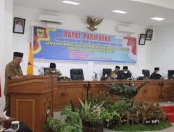 Bupati Tanah Datar dan Wakil Bupati Bergantian Menjawab Pertanyaan Fraksi DPRD