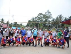FKMAVI Sumbar Gelar Aksi Sosial di Lapangan Bola Voli Lubuk Jantan