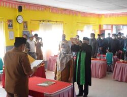 Wakil Bupati Tanah Datar Melantik Pendri Yasni Sebagai Pj Walinagari Sungai Tarab