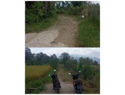 Warga Koto Piliang Masih Harap Jalan Dicor Beton