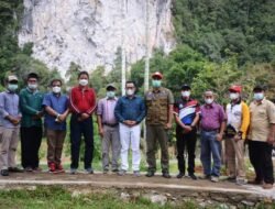 Bupati Tanah Datar Eka Putra Kunjungi Geopark Silokek