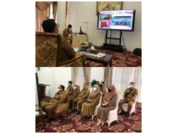 Wakil Bupati Tanah Datar Mengikuti Acara Peluncuran Aplikasi OSS