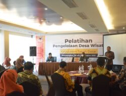 Bupati Tanah Datar Membuka Acara Pelatihan Pengembangan Desa Wisata