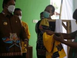 Bupati Kuansing Meninjau Rumah Batik Andalan Kuansing di Simpang Tanah Lapang Baserah