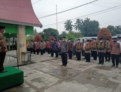 Jajaran Kemenag Tanah Datar Mengikuti Upacara Bendera Memperingati Hari Kesadaran Nasional
