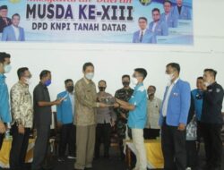 Program Ciptakan 1.000 Wirausahawan di Tanah Datar Disampaikan Bupati Dalam Musda KNPI