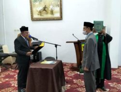 Nusyirwan Dilantik Bupati Tanah Datar Sebagai Dewan Pengawas Perusda Tuah Sepakat