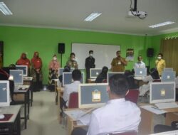 Wakil Bupati Tanah Datar  Meninjau Pelaksanaan SKD  CPNS 2021 di Laboratorium Terpadu IAIN Bukittinggi