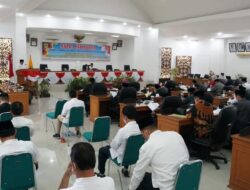 Di Sidang Paripurna Bupati Tanah Datar sampaikan Nota Perubahan APBD TA 2021