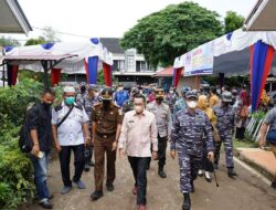 Lantamal II Sumbar Bekerja Sama Dengan Pemkab Tanah Datar, Adakan Kegiatan Serbuan Vaksinasi