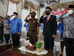 Upacara Hari Kesaktian Pancasila Tahun 2021 Secara Virtual Melalui Zoom Meeting Diikuti Wabup Tanah Datar