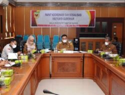 Wakil Bupati Tanah Datar Laksanakan Rakor Bersama OPD Terkait dan Camat se Tanah Datar