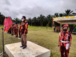 Zulmaswan, S.pd  Inspektur Upacara Memperingati Lahirnya Pemuda Pancasila ke 62 Bertepatan Hari Sumpah Pemuda ke 93