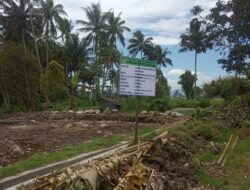 Bangunan Embung Pertanian Nagari Cubadak Akan Membuat Lega Petani Dua Nagari