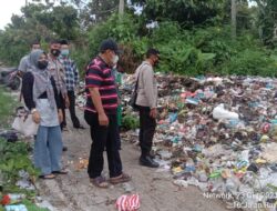 Kepala UPT Puskesmas, Kapolsek dan Wali Nagari Salimpaung Tinjau TPA Pasar Salimpaung