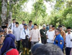 Bupati dan Ketua DPRD Tanah Datar  Turun Langsung ke Puncak Rayo Masalah Batas