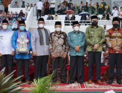 Pemkab Tanah Datar Beri Reward Kepada Khafilah MTQ Nasional 39 Sumbar Yang Berhasil Juara Umum Kedua