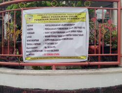 Warga Komplek Perumahan Sawah Padang Ucapkan Terimakasih