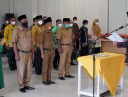 Plt. Bupati Kuansing Lantik 3 PJ  Kepala Desa
