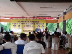 KONI Kuantan Singingi Periode 2021 – 2025 Dilantik