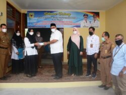 Wakil Bupati Tanah Datar Membuka  Pelatihan Menjahit Bed Cover dan  Peresmian Pemakaian Gedung