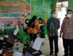 Plt Bupati Kuansing Drs. H Suhardiman Amby, Ak,MM Lakukan Peninjauan Langsung Kegiatan Vaksinasi