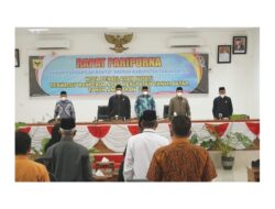 Paripurna Tentang Nota Penjelasan Bupati Terhadap Ranperda APBD Tanah Datar Tahun 2022