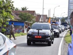 Wakil Bupati Langsung Mengantarkan Kafilah MTQ Tanah Datar Menuju Padang Panjang