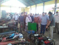 Wakil Bupati Tanah Datar Kunjungi Program Bajak Gratis Provinsi Gorontalo