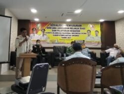 Sosialisasi Penyusunan RAB KONI Kuantan Singingi 2021