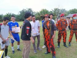 Kecamatan Singingi Hilir Menang Dalam Final Turnamen Sepakbola Pemuda Pancasila Kabupaten Kuansing tahun 2021