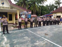 Amankan Malam Pergantian Tahun, Polres Kuansing Libatkan Seluruh Personel Tersebar di Kabupaten Kuansing