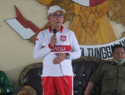 HUT ke 11 Desa Geringging Jaya Gelar Syukuran dan Turnamen Sepakbola Inhu Kuansing