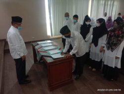 Pembinaan dan Penandatanganan Kontrak Kerja GPAI Tanah Datar 2022