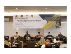 Bupati Tanah Datar Mengikuti FGD Terkait Penyelamatan Danau Singkarak