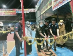 Turnamen Voli Ball Rantau Sialang Cup II Resmi dibuka