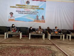 Waka Polres Kuansing Hadiri Pengangkatan Sumpah Panitia Ajudikasi dan Satuan Tugas Pelaksanaan PTSL